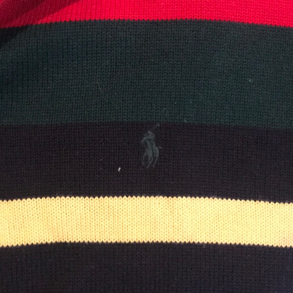 Vintage Long sleeve collared Polo sweater - Picture 5 of 6